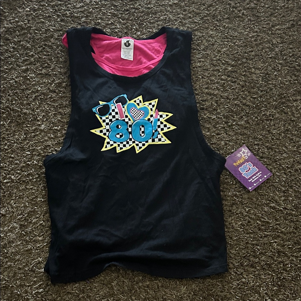 I love 80s Tank Top